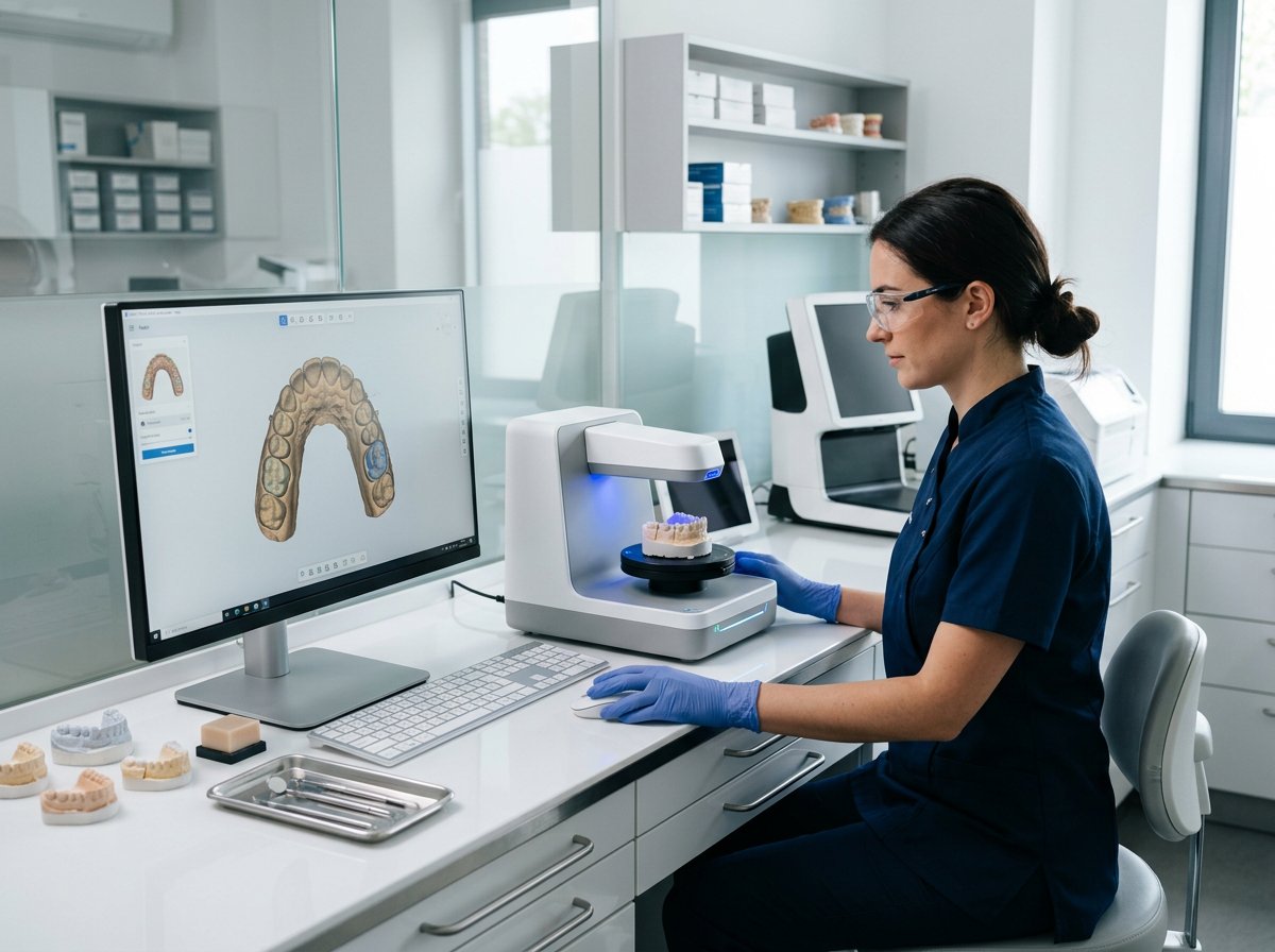 Digitaler 3D-Scanner im Einsatz